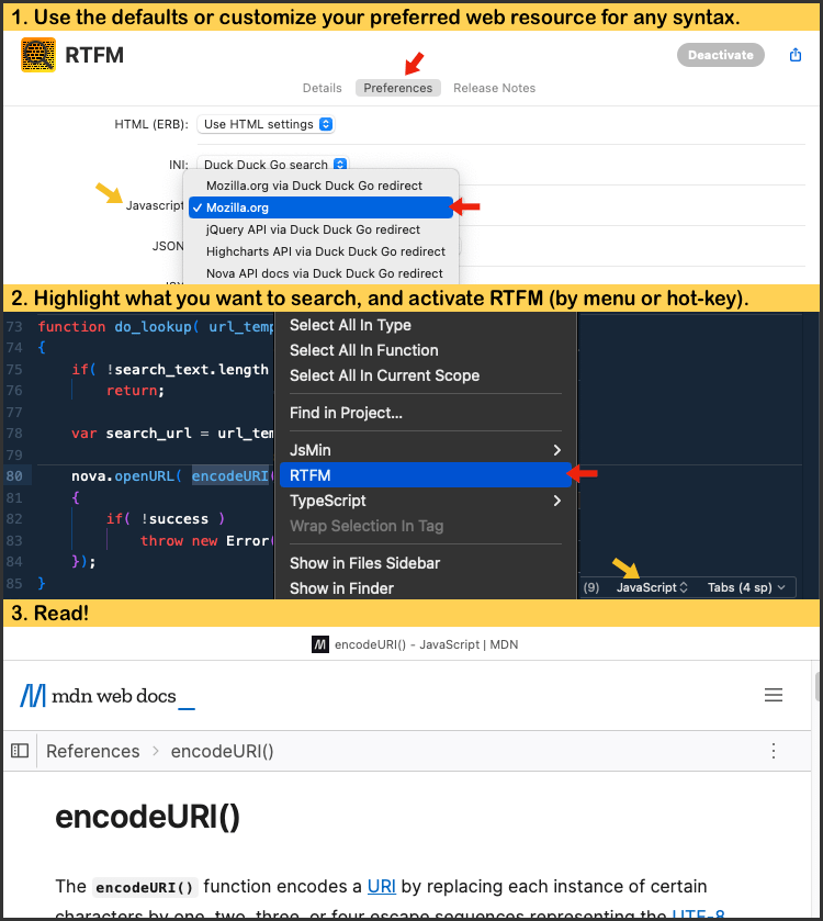 How to use RTFM in 3 steps
